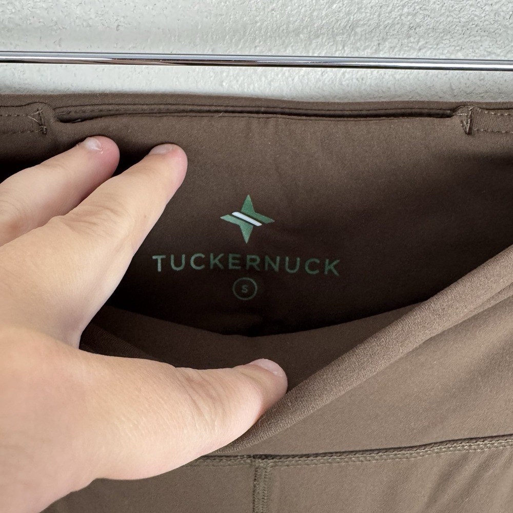 Tuckernuck Pants High Rise Compression Millie Yoga Size S Brown Flare Leggings - Picture 4 of 7